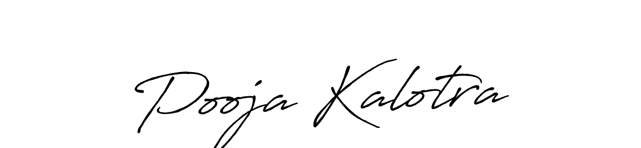 Antro_Vectra_Bolder is a professional signature style that is perfect for those who want to add a touch of class to their signature. It is also a great choice for those who want to make their signature more unique. Get Pooja Kalotra name to fancy signature for free. Pooja Kalotra signature style 7 images and pictures png