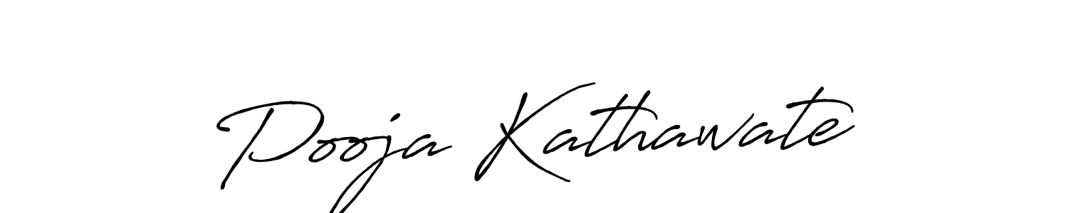 Make a beautiful signature design for name Pooja Kathawate. Use this online signature maker to create a handwritten signature for free. Pooja Kathawate signature style 7 images and pictures png