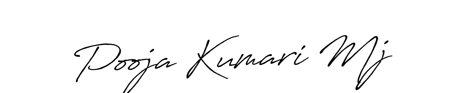 It looks lik you need a new signature style for name Pooja Kumari Mj. Design unique handwritten (Antro_Vectra_Bolder) signature with our free signature maker in just a few clicks. Pooja Kumari Mj signature style 7 images and pictures png