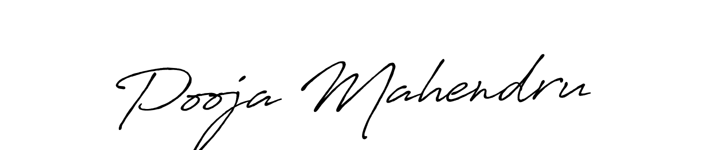 Once you've used our free online signature maker to create your best signature Antro_Vectra_Bolder style, it's time to enjoy all of the benefits that Pooja Mahendru name signing documents. Pooja Mahendru signature style 7 images and pictures png