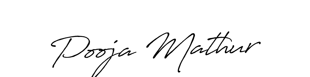 It looks lik you need a new signature style for name Pooja Mathur. Design unique handwritten (Antro_Vectra_Bolder) signature with our free signature maker in just a few clicks. Pooja Mathur signature style 7 images and pictures png