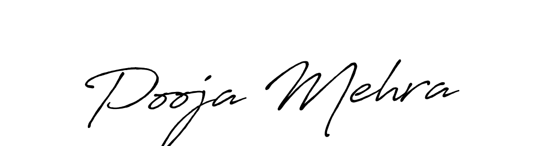 Use a signature maker to create a handwritten signature online. With this signature software, you can design (Antro_Vectra_Bolder) your own signature for name Pooja Mehra. Pooja Mehra signature style 7 images and pictures png