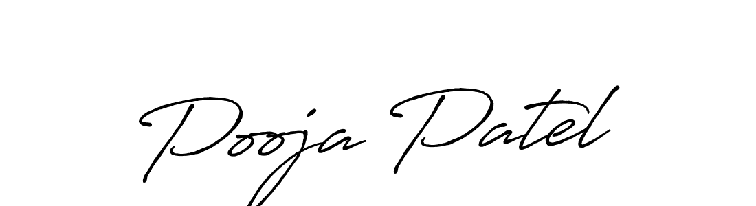 Also we have Pooja Patel name is the best signature style. Create professional handwritten signature collection using Antro_Vectra_Bolder autograph style. Pooja Patel signature style 7 images and pictures png