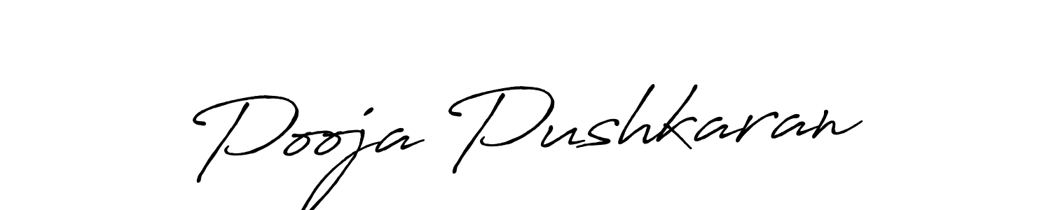 Make a beautiful signature design for name Pooja Pushkaran. Use this online signature maker to create a handwritten signature for free. Pooja Pushkaran signature style 7 images and pictures png