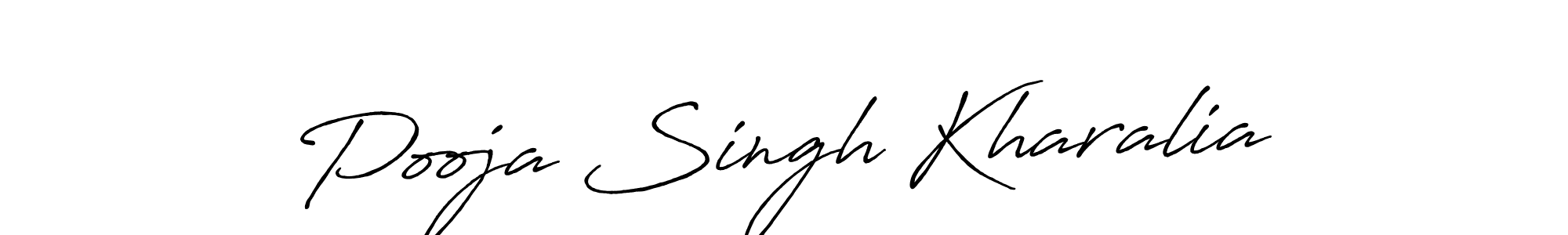 How to Draw Pooja Singh Kharalia signature style? Antro_Vectra_Bolder is a latest design signature styles for name Pooja Singh Kharalia. Pooja Singh Kharalia signature style 7 images and pictures png