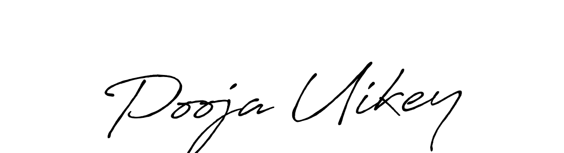 How to Draw Pooja Uikey signature style? Antro_Vectra_Bolder is a latest design signature styles for name Pooja Uikey. Pooja Uikey signature style 7 images and pictures png