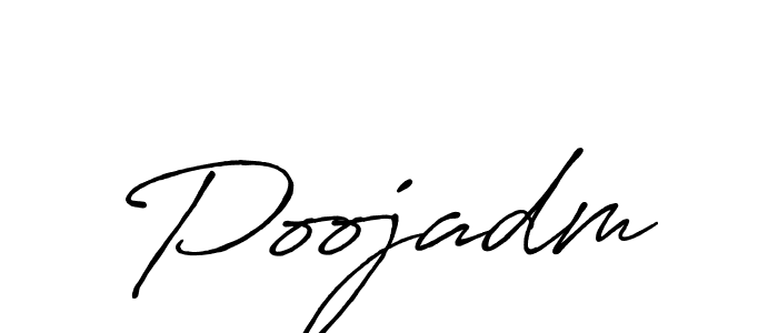 Once you've used our free online signature maker to create your best signature Antro_Vectra_Bolder style, it's time to enjoy all of the benefits that Poojadm name signing documents. Poojadm signature style 7 images and pictures png