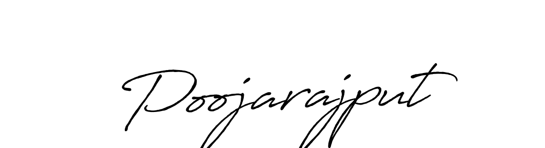 Antro_Vectra_Bolder is a professional signature style that is perfect for those who want to add a touch of class to their signature. It is also a great choice for those who want to make their signature more unique. Get Poojarajput name to fancy signature for free. Poojarajput signature style 7 images and pictures png