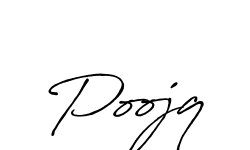 if you are searching for the best signature style for your name Poojq. so please give up your signature search. here we have designed multiple signature styles  using Antro_Vectra_Bolder. Poojq signature style 7 images and pictures png