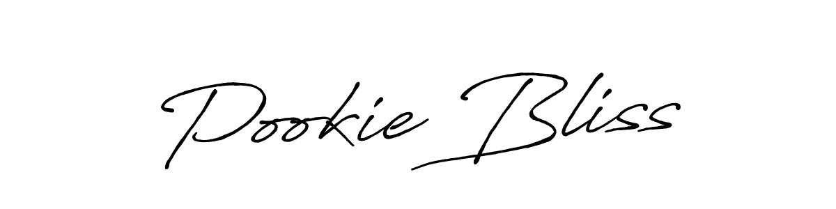 Similarly Antro_Vectra_Bolder is the best handwritten signature design. Signature creator online .You can use it as an online autograph creator for name Pookie Bliss. Pookie Bliss signature style 7 images and pictures png
