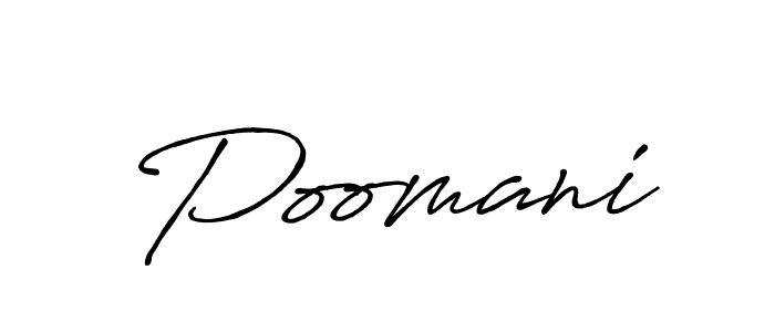 Make a short Poomani signature style. Manage your documents anywhere anytime using Antro_Vectra_Bolder. Create and add eSignatures, submit forms, share and send files easily. Poomani signature style 7 images and pictures png