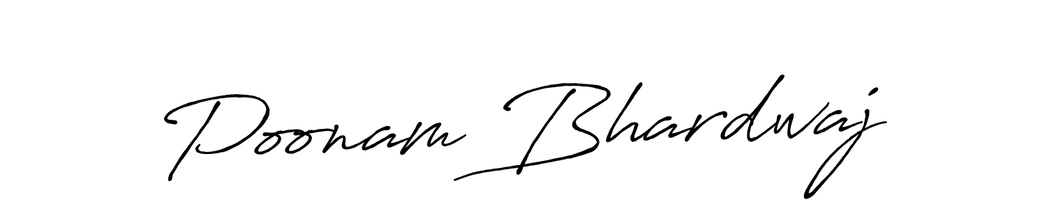 Make a short Poonam Bhardwaj signature style. Manage your documents anywhere anytime using Antro_Vectra_Bolder. Create and add eSignatures, submit forms, share and send files easily. Poonam Bhardwaj signature style 7 images and pictures png