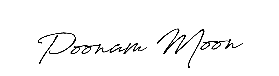 if you are searching for the best signature style for your name Poonam Moon. so please give up your signature search. here we have designed multiple signature styles  using Antro_Vectra_Bolder. Poonam Moon signature style 7 images and pictures png