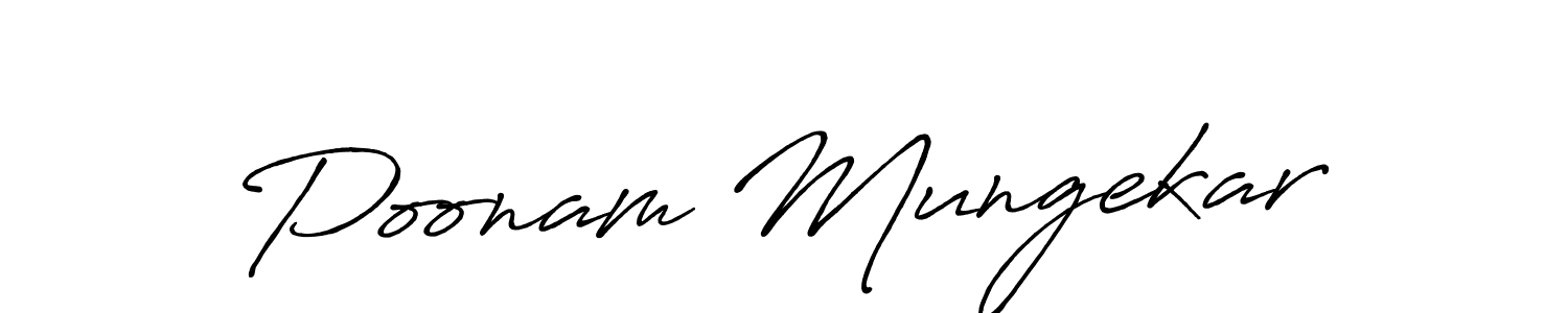 Once you've used our free online signature maker to create your best signature Antro_Vectra_Bolder style, it's time to enjoy all of the benefits that Poonam Mungekar name signing documents. Poonam Mungekar signature style 7 images and pictures png