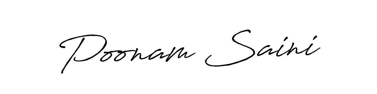 How to Draw Poonam Saini signature style? Antro_Vectra_Bolder is a latest design signature styles for name Poonam Saini. Poonam Saini signature style 7 images and pictures png