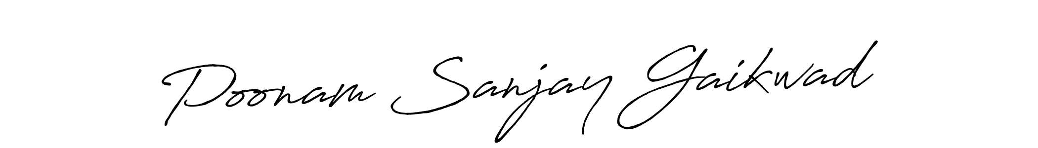 Once you've used our free online signature maker to create your best signature Antro_Vectra_Bolder style, it's time to enjoy all of the benefits that Poonam Sanjay Gaikwad name signing documents. Poonam Sanjay Gaikwad signature style 7 images and pictures png