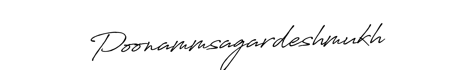 It looks lik you need a new signature style for name Poonammsagardeshmukh. Design unique handwritten (Antro_Vectra_Bolder) signature with our free signature maker in just a few clicks. Poonammsagardeshmukh signature style 7 images and pictures png