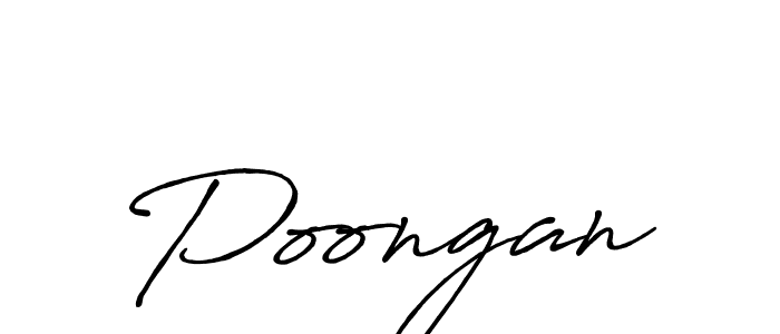 Best and Professional Signature Style for Poongan. Antro_Vectra_Bolder Best Signature Style Collection. Poongan signature style 7 images and pictures png