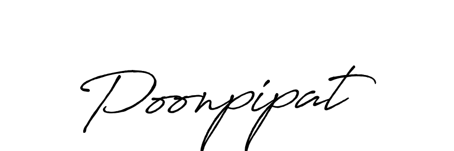 Once you've used our free online signature maker to create your best signature Antro_Vectra_Bolder style, it's time to enjoy all of the benefits that Poonpipat name signing documents. Poonpipat signature style 7 images and pictures png