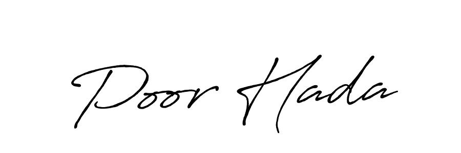 Best and Professional Signature Style for Poor Hada. Antro_Vectra_Bolder Best Signature Style Collection. Poor Hada signature style 7 images and pictures png