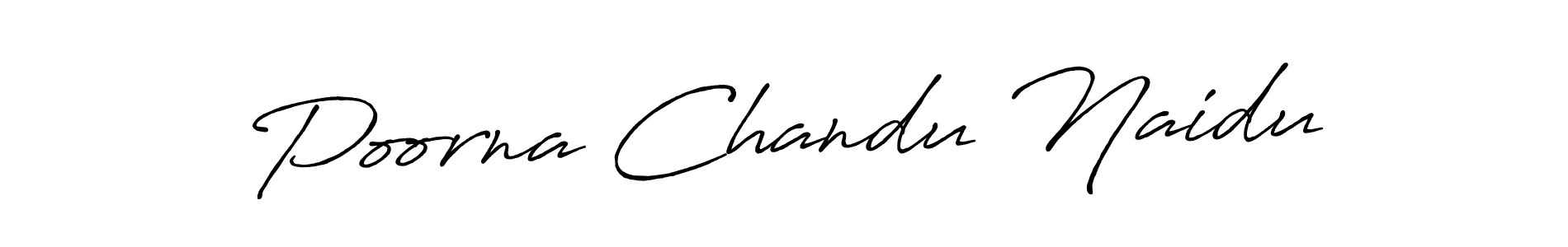 You can use this online signature creator to create a handwritten signature for the name Poorna Chandu Naidu. This is the best online autograph maker. Poorna Chandu Naidu signature style 7 images and pictures png