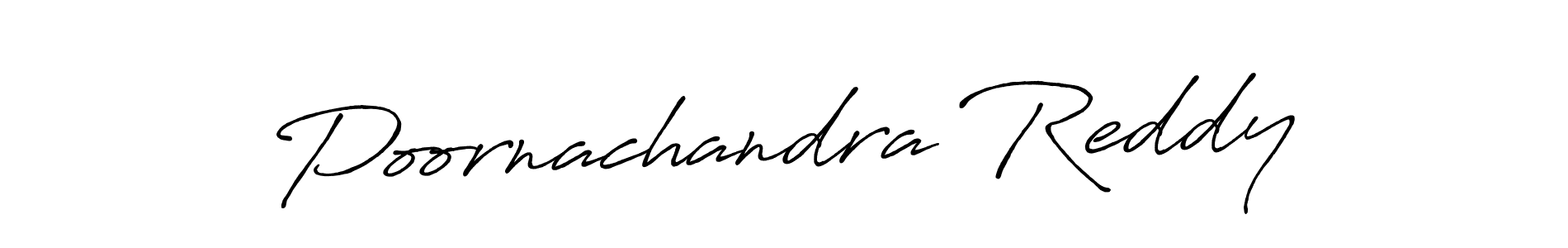 How to Draw Poornachandra Reddy signature style? Antro_Vectra_Bolder is a latest design signature styles for name Poornachandra Reddy. Poornachandra Reddy signature style 7 images and pictures png