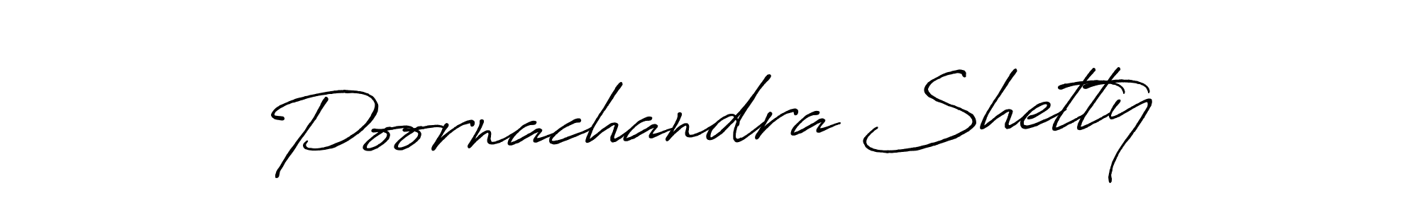 if you are searching for the best signature style for your name Poornachandra Shetty. so please give up your signature search. here we have designed multiple signature styles  using Antro_Vectra_Bolder. Poornachandra Shetty signature style 7 images and pictures png