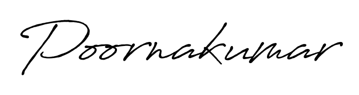 The Antro_Vectra_Bolder signature style provides a bold statement for name Poornakumar. Designed for business owners, executives, and leaders. Poornakumar signature style 7 images and pictures png