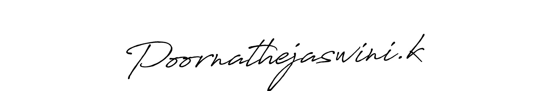 It looks lik you need a new signature style for name Poornathejaswini.k. Design unique handwritten (Antro_Vectra_Bolder) signature with our free signature maker in just a few clicks. Poornathejaswini.k signature style 7 images and pictures png