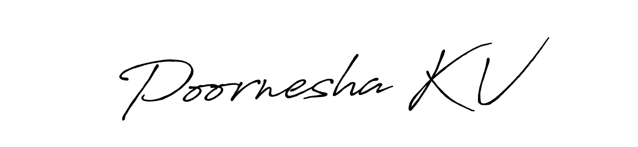 How to Draw Poornesha K V signature style? Antro_Vectra_Bolder is a latest design signature styles for name Poornesha K V. Poornesha K V signature style 7 images and pictures png