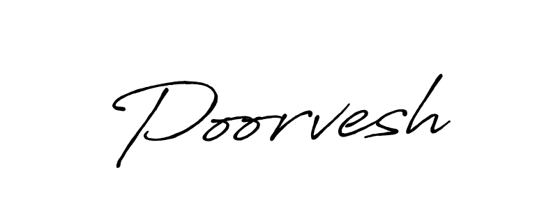 This is the best signature style for the Poorvesh name. Also you like these signature font (Antro_Vectra_Bolder). Mix name signature. Poorvesh signature style 7 images and pictures png