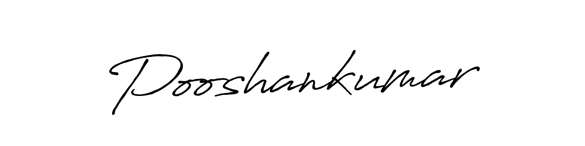 Also we have Pooshankumar name is the best signature style. Create professional handwritten signature collection using Antro_Vectra_Bolder autograph style. Pooshankumar signature style 7 images and pictures png