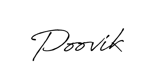 You can use this online signature creator to create a handwritten signature for the name Poovik. This is the best online autograph maker. Poovik signature style 7 images and pictures png