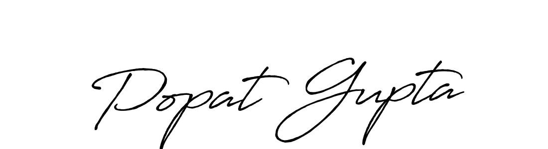 The best way (Antro_Vectra_Bolder) to make a short signature is to pick only two or three words in your name. The name Popat Gupta include a total of six letters. For converting this name. Popat Gupta signature style 7 images and pictures png