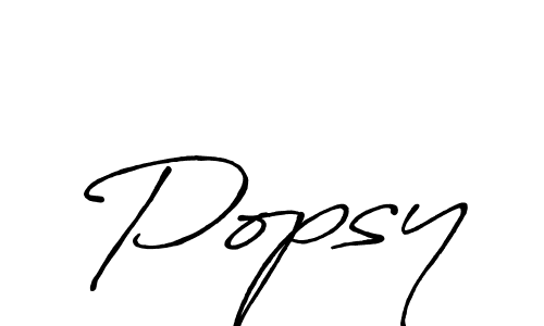 Make a beautiful signature design for name Popsy. Use this online signature maker to create a handwritten signature for free. Popsy signature style 7 images and pictures png