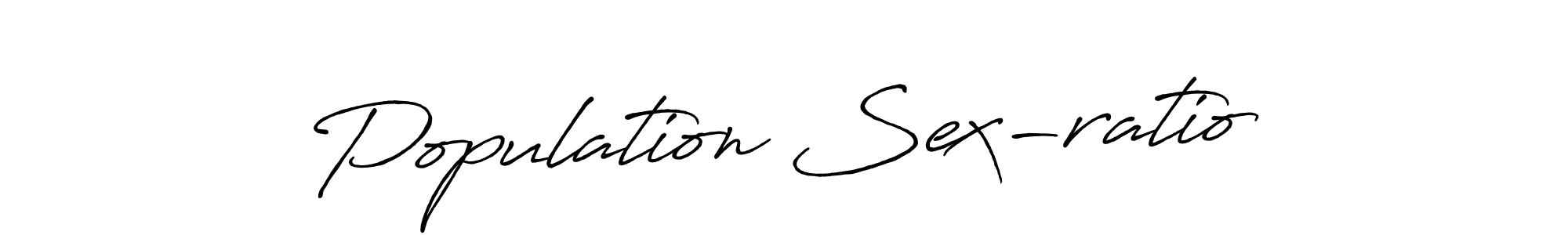 Similarly Antro_Vectra_Bolder is the best handwritten signature design. Signature creator online .You can use it as an online autograph creator for name Population Sex-ratio. Population Sex-ratio signature style 7 images and pictures png