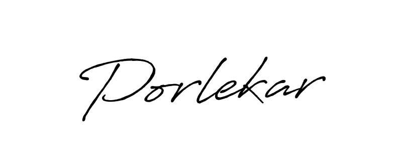 Antro_Vectra_Bolder is a professional signature style that is perfect for those who want to add a touch of class to their signature. It is also a great choice for those who want to make their signature more unique. Get Porlekar name to fancy signature for free. Porlekar signature style 7 images and pictures png