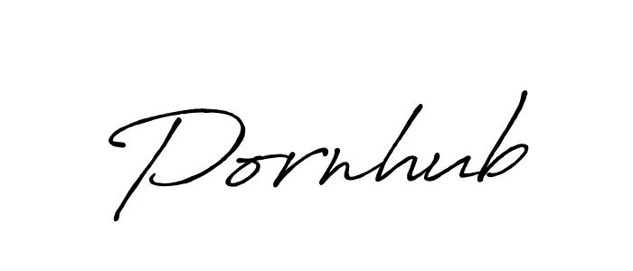 How to make Pornhub signature? Antro_Vectra_Bolder is a professional autograph style. Create handwritten signature for Pornhub name. Pornhub signature style 7 images and pictures png