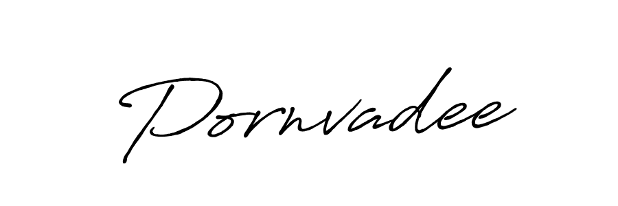 The best way (Antro_Vectra_Bolder) to make a short signature is to pick only two or three words in your name. The name Pornvadee include a total of six letters. For converting this name. Pornvadee signature style 7 images and pictures png