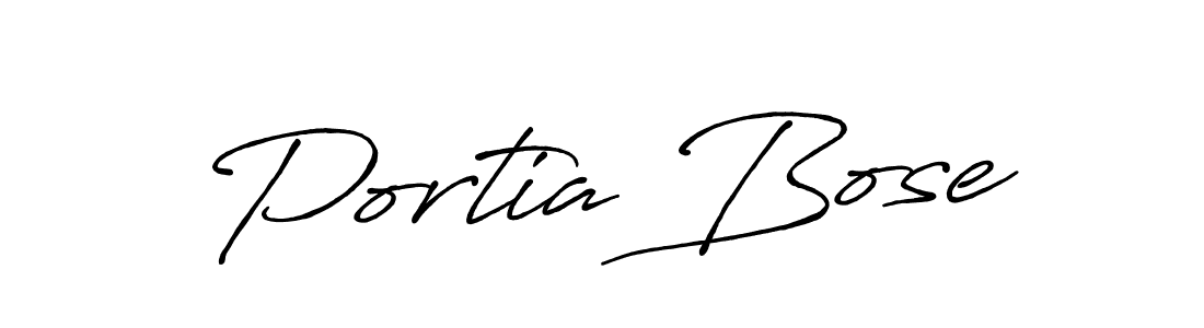 Make a short Portia Bose signature style. Manage your documents anywhere anytime using Antro_Vectra_Bolder. Create and add eSignatures, submit forms, share and send files easily. Portia Bose signature style 7 images and pictures png