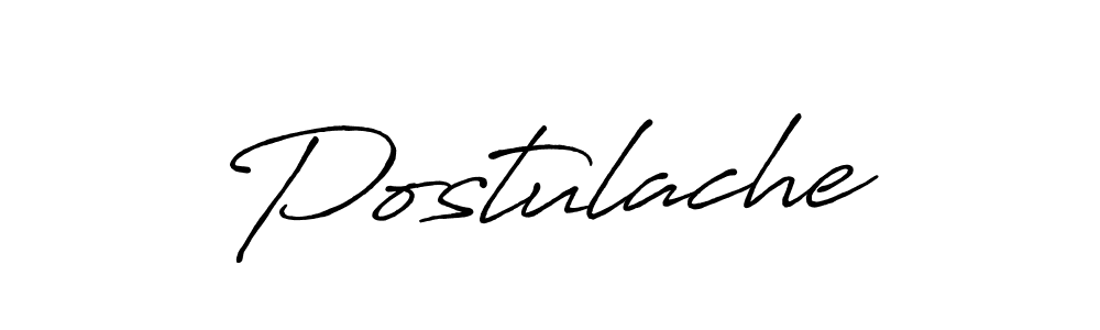 You should practise on your own different ways (Antro_Vectra_Bolder) to write your name (Postulache) in signature. don't let someone else do it for you. Postulache signature style 7 images and pictures png