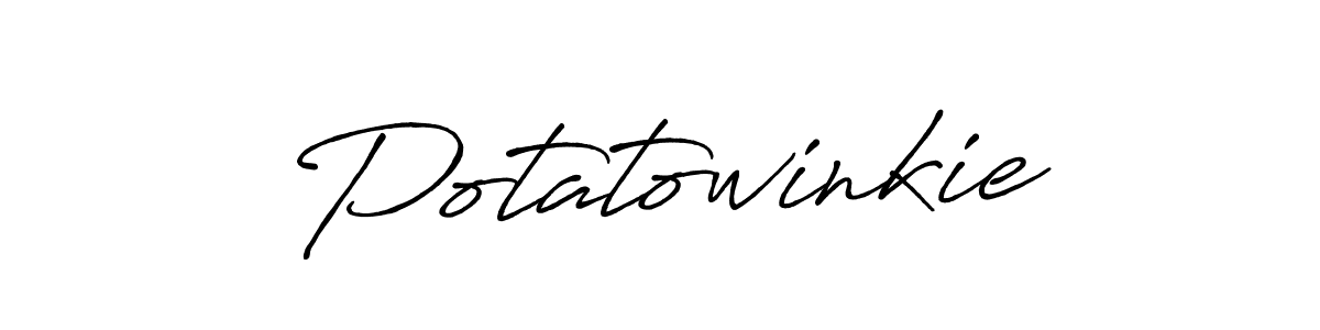 You can use this online signature creator to create a handwritten signature for the name Potatowinkie. This is the best online autograph maker. Potatowinkie signature style 7 images and pictures png