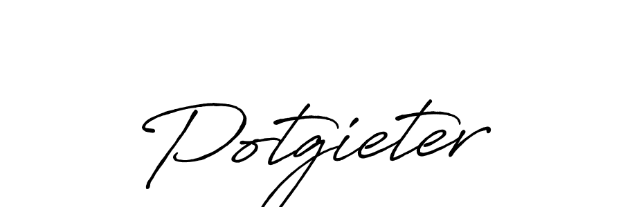 Also we have Potgieter name is the best signature style. Create professional handwritten signature collection using Antro_Vectra_Bolder autograph style. Potgieter signature style 7 images and pictures png