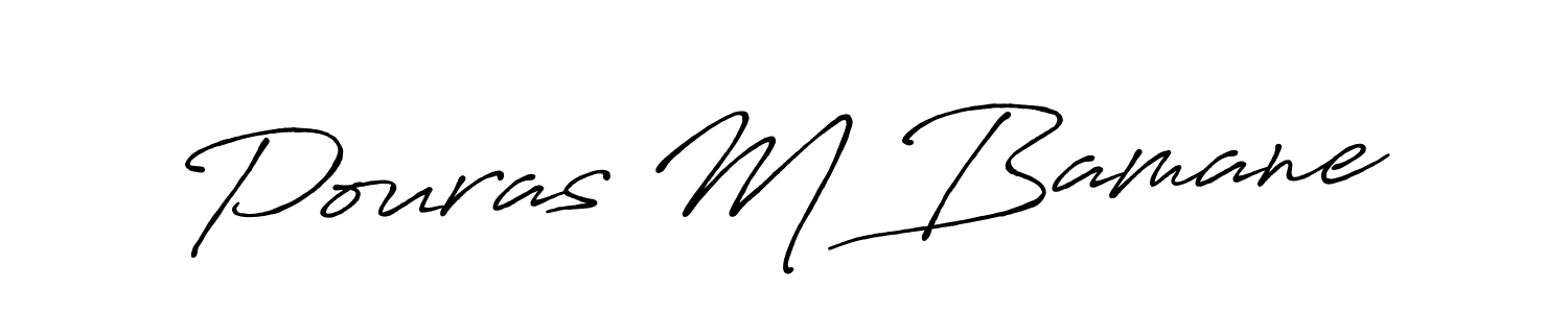 This is the best signature style for the Pouras M Bamane name. Also you like these signature font (Antro_Vectra_Bolder). Mix name signature. Pouras M Bamane signature style 7 images and pictures png