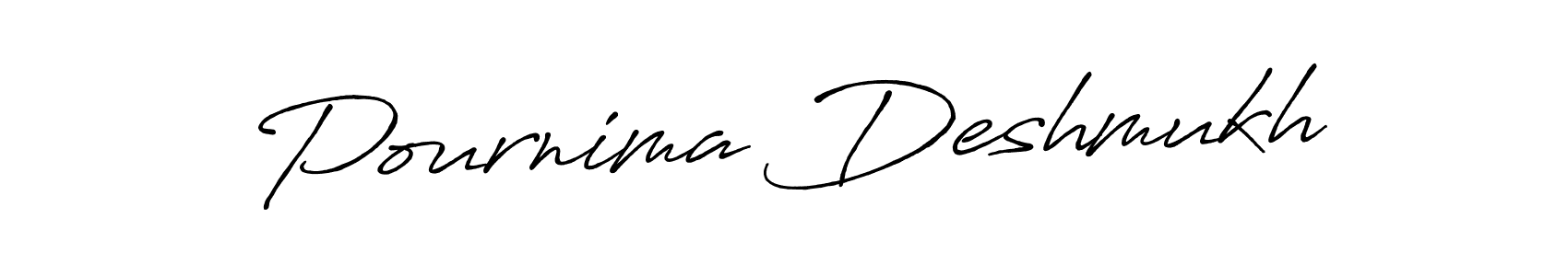 Pournima Deshmukh stylish signature style. Best Handwritten Sign (Antro_Vectra_Bolder) for my name. Handwritten Signature Collection Ideas for my name Pournima Deshmukh. Pournima Deshmukh signature style 7 images and pictures png