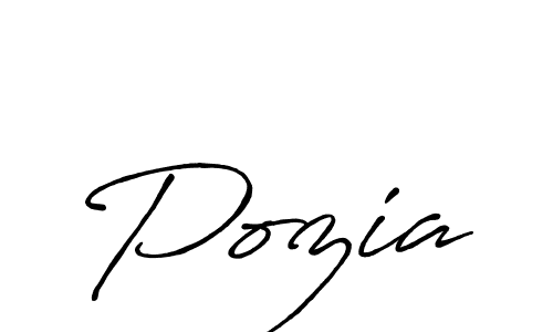 Also You can easily find your signature by using the search form. We will create Pozia name handwritten signature images for you free of cost using Antro_Vectra_Bolder sign style. Pozia signature style 7 images and pictures png