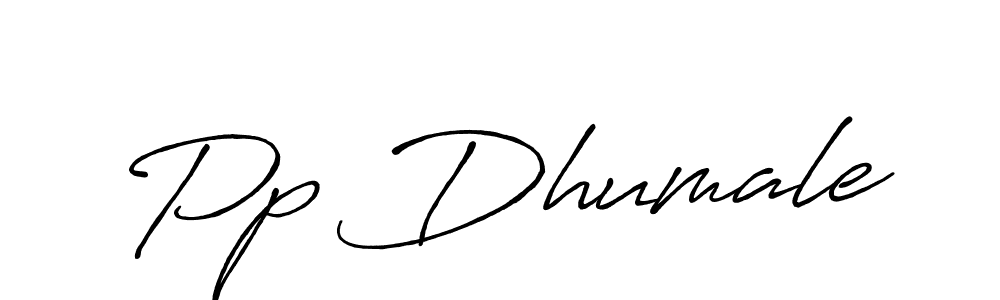 It looks lik you need a new signature style for name Pp Dhumale. Design unique handwritten (Antro_Vectra_Bolder) signature with our free signature maker in just a few clicks. Pp Dhumale signature style 7 images and pictures png
