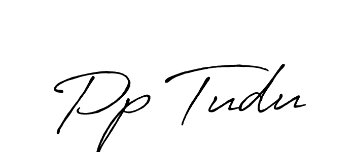 Similarly Antro_Vectra_Bolder is the best handwritten signature design. Signature creator online .You can use it as an online autograph creator for name Pp Tudu. Pp Tudu signature style 7 images and pictures png