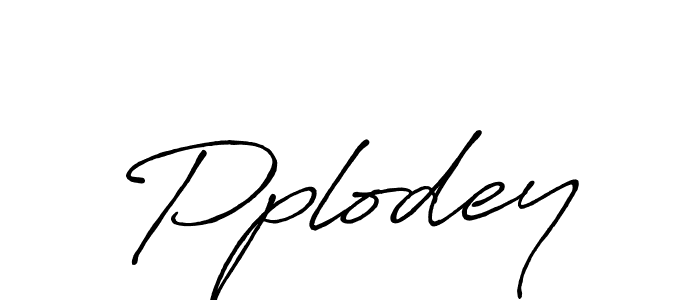 Pplodey stylish signature style. Best Handwritten Sign (Antro_Vectra_Bolder) for my name. Handwritten Signature Collection Ideas for my name Pplodey. Pplodey signature style 7 images and pictures png