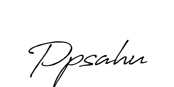 Also You can easily find your signature by using the search form. We will create Ppsahu name handwritten signature images for you free of cost using Antro_Vectra_Bolder sign style. Ppsahu signature style 7 images and pictures png